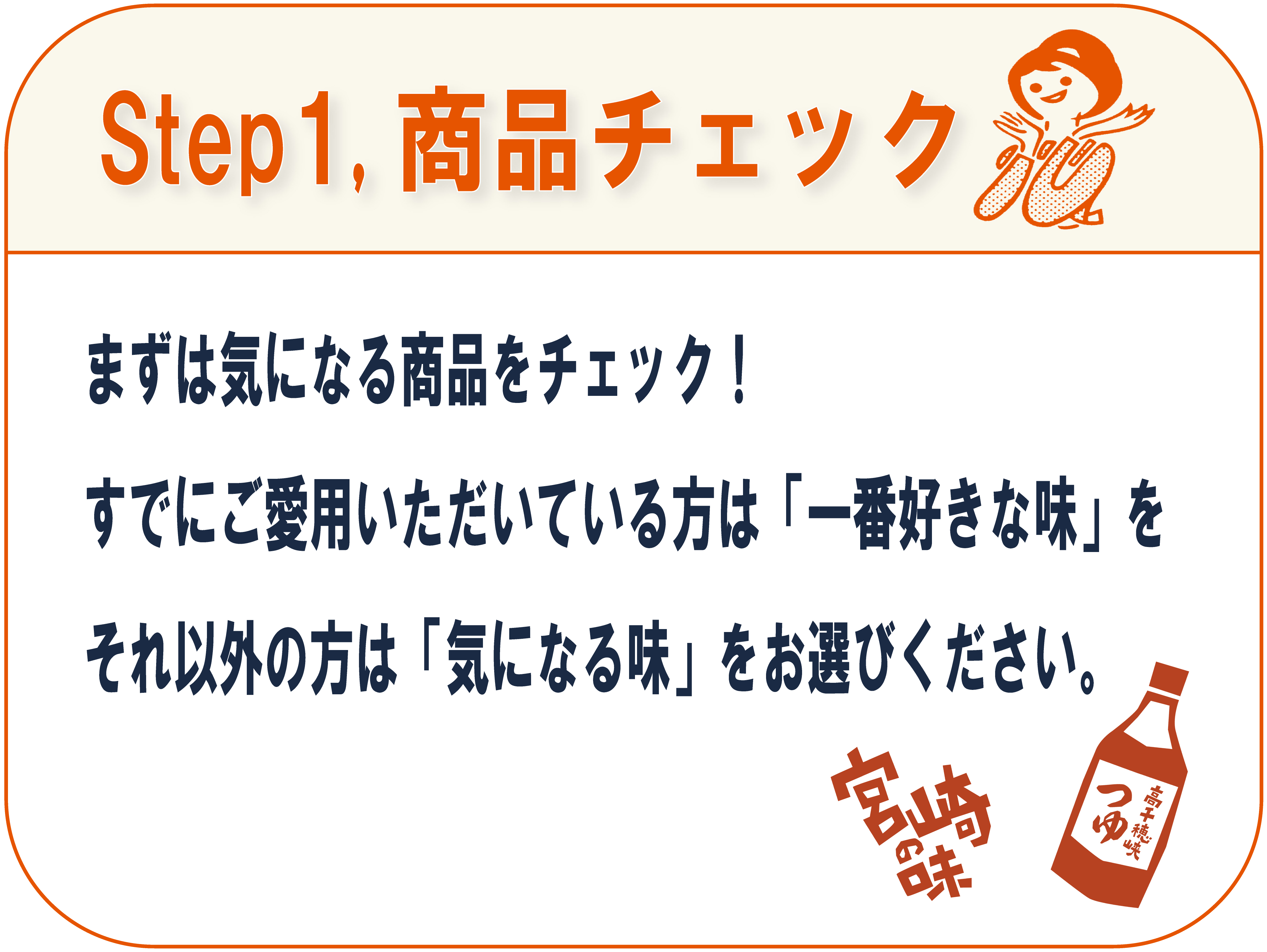 商品をチェック