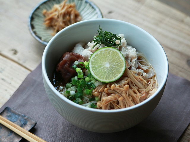 豚しゃぶ素麺(高千穂峡つゆ)