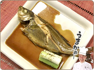 うまかぁ～万能だし醤油を使って作った　魚の煮付けの写真